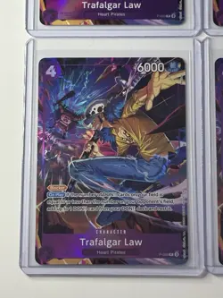 Trafalger Law P-093 Illustration Box Vol. 6 Promo 4 Card Play Set Lot One Piece - Image 4