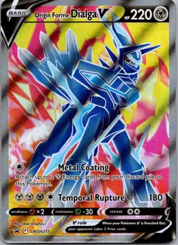 Origin Forme Dialga V Promo SWSH: Sword & Shield Promo Cards SWSH255 NM - Image 1