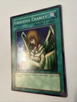 GRACEFUL CHARITY MAGIC CARD YU-GI-OH YUGIOH TRADING CARD GAME 1996 - Image 4