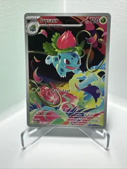 Pokemon TCG Ivysaur 134/132 Secret Rare Card NM/M Condition - Image 1