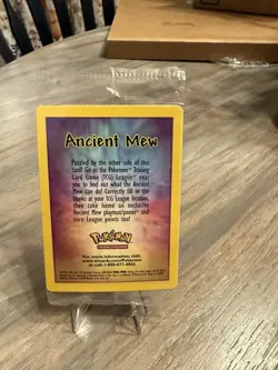 Ancient Mew SEALED Pokemon Unopened 2000 Movie Promo Holo Card - RARE Near Mint - Image 2