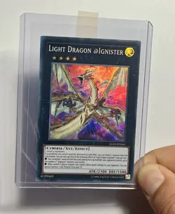 Light Dragon @Ignister IGAS-EN044 (LP) Super Rare Unlimited Yu-Gi-Oh! TCG Card - Image 3