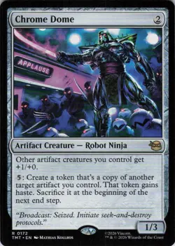 MTG Chrome Dome (172) | NM | TMNT {TMT} - Image 1