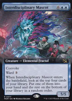 Interdisciplinary Mascot (Extended Art) - R - March of the Machine - 377 - NM - Image 1