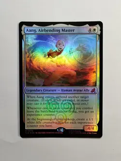 Aang, Airbending Master (Foil) Mtg Avatar: The Last Airbender: Eternal-Legal M - Image 1