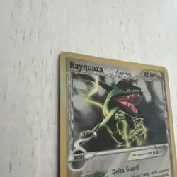 Pokemon TCG Rayquaza Delta Species 13/113 Holo Rare - Heavily Played - Image 2