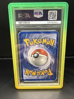 Pokemon Celebi Star 100/100 Crystal Guardians Holo PSA 1 W/ Guard As Shown - Image 4
