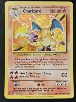 Charizard 003/034 CLC Classic Collection Holo Rare Pokemon Trading CG 2023 NM - Image 1