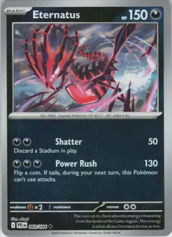 Eternatus - 069/094 - ME02: Phantasmal Flames - Reverse Holo Near Mint Pokemon - Image 1