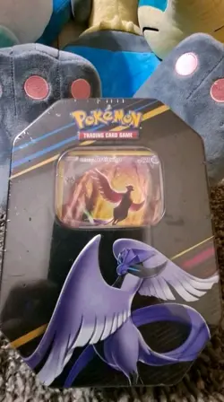 Pokemon TCG - Crown Zenith Sealed Galarian Articuno Tin - 4 Crown Zenith Packs - Image 1