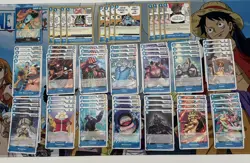 One Piece TCG OP14 Jinbe All Blue Base Deck - NM English - Image 1