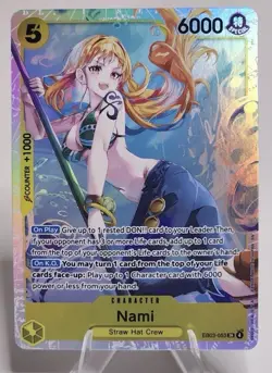 One Piece Heroine’s Edition Extra Booster Nami EB03-053 SR English - Image 1