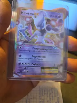 Pokemon TCG Mewtwo EX Full Art Holo Card 52/108 XY Evolutions, NM - Image 1