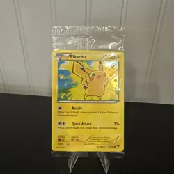 Pokemon Card - Pikachu XY 42/146 - Holo - Movie Promo - Factory Sealed - Image 1