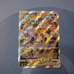 Pokemon Mewtwo VSTAR Crown Zenith Galarian Gallery Ultra Rare 280 HP Card GG44/… - Image 1