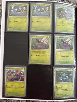 Pokemon White Flare Binder Brand New Filled With Cards Read Description - Image 3