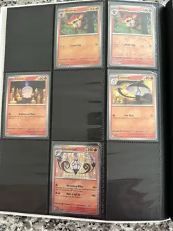 Pokemon White Flare Binder Brand New Filled With Cards Read Description - Image 5