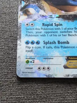 Blastoise EX - XY30 - Pokemon XY Promo Ultra Rare Card NM - Image 5
