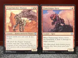 MTG GN3 {{ Dragonspeaker Shaman }} 075/136~Uncommon~+Bonus Card~L@@K - Image 1