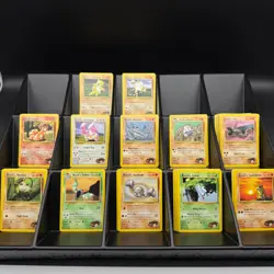 Brock's Pokemon lot 119 Pokemon TCG Gym Heroes Cards Onix Geodude Vulpix - NM - Image 1