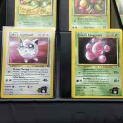 Erika's Pokemon TCG Gym Heroes Card Lot 86 Vintage Cards - NM - Image 2