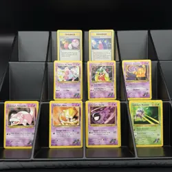 Sabrina's Pokemon Gym Heroes Card Lot Of 81 Vintage Cards - NM - Image 1
