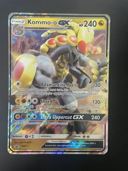 Pokemon TCG Card - Kommo-O GX (SM71) - Jumbo Oversize Promo - NM - Image 1