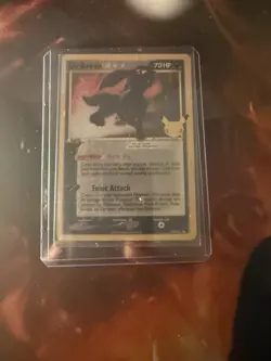 Umbreon Gold Star 17/17 Celebrations: Classic Collection - Pokemon Card NM - Image 1