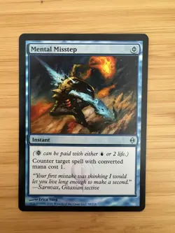 Mental Misstep FOIL - New Phyrexia - Magic: The Gathering - Image 1