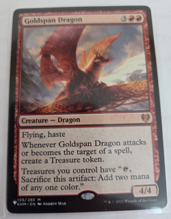 MTG, Goldspan Dragon- The List Reprints Regular NM - Image 1