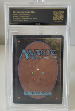 Spectacular Spider-Man Magic PCG Gem Mint 10 -Borderless Foil #241 (Like PSA 10) - Image 2