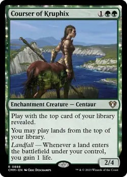 MTG Magic the Gathering Courser of Kruphix (888/1173) Commander Masters LP - Image 1