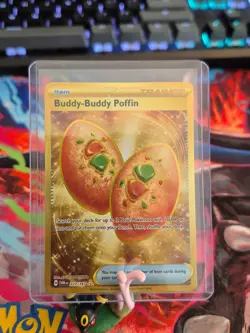 Pokemon Buddy-Buddy Poffin 223/167 Sv06: Twilight Masquerade Holo - Image 1