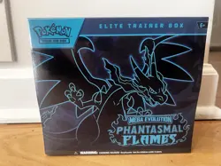 Pokemon Mega Evolution Phantasmal Flames Elite Trainer Box ETB Sealed - Image 1