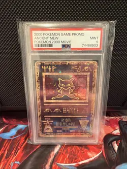 2000 Pokemon Game Promo Ancient Mew Pokemon 2000 Movie PSA 9 MINT - Image 1