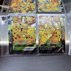 Pikachu V-Union Complete Set SWSH139+140+141+142 Pokemon TCG Promo Near Mint - Image 4