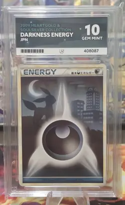Pokemon TCG 2009 HGSS Darkness Energy Umbreon Japanese ACE 10 - Image 1