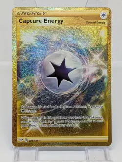 Capture Energy (Secret) 201/189 SWSH03: Darkness Ablaze Pokemon TCG LP+ to NM - Image 1