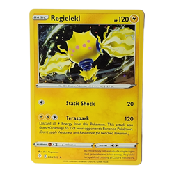 Pokemon - Regieleki - Rare Cosmos Holo - 60/203 - 2021 Evolving Skies[*SWIRL*] - Image 1