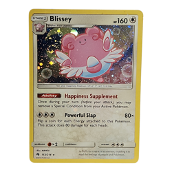 Pokemon - Blissey - Rare Cosmos Holo - 153/214 - Lost Thunder[*SWIRL*] - Image 1