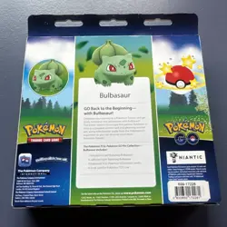 Pokemon TCG Bulbasaur Pin Collection Box Pokemon Go Sealed - Image 2