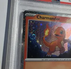Charmander Promo #047 151 Poster Collection SVP EN Pokemon PSA 10 W/ 2 SWIRLS🔥 - Image 2