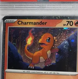 Charmander Promo #047 151 Poster Collection SVP EN Pokemon PSA 10 W/ 2 SWIRLS🔥 - Image 4