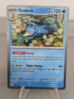 Golduck MEP 008 Pokemon TCG Mega Evolution Promo Holo English Near Mint - Image 1