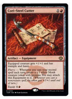 MTG Cori-Steel Cutter, Tarkir: Dragonstorm (TDM) Regular Near Mint Magic - Image 1