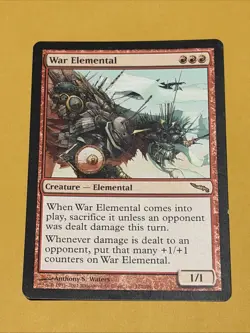 War Elemental Mirrodin Mtg Magic the Gathering - Image 1