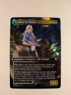 Estinien Varlineau (Borderless) - Chocobo Track Foil Final Fantasy MTG - Image 1