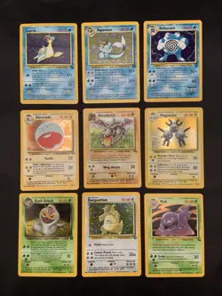 Vintage Rare Holo Pokemon Card Lot 1999/2000 - Base Set, Jungle, Fossil - MP/HP - Image 1