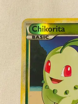 Pokemon HeartGold SoulSilver – Chikorita 59/123 – Reverse Holo – NM - Image 3