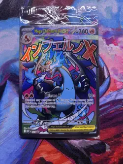 Pokemon Mega Charizard X Ex Black Star Promo Sealed - Image 1